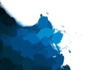 Duvar sanatı Eşsiz ve yaratıcı illüstrasyon. Fırça darbesi ile boyanmış. Renkli fırça darbelerinin soyut arkaplanı. Fırçalanmış canlı duvar kâğıdı. Boyalı sanatsal yaratım.