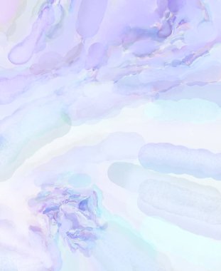 Çılgın suluboya şablonu. Yaratıcı soyutlama. Modern sanat eserleri. 2D çizim. Dijital doku duvar kağıdı. Sanatsal sulu arkaplan malzemesi. 