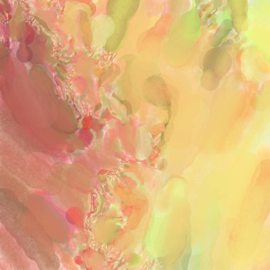 Soyut doku. Yüzeyde etkileyici el yapımı suluboya. Suluboya fırça darbeleri. Modern sanat. Çok renkli arkaplan. Çağdaş duvar sanatı. Renkli bir fon. 2d illüstrasyon.