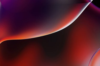 Soyut arkaplan. Değişken renk değişim dalgaları, dinamik hareketlerle. Işık dalgalarının neon renkli soyut tasarımı. Duvar kağıdı, afiş, arkaplan, kart, kitap illüstrasyonu, web sitesi.