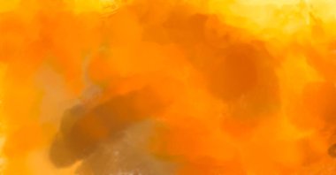 Çağdaş sanat. El yapımı resim. Modern sanat eserleri. Yüzeyde suluboya fırça darbeleriyle resim yapmak. 2D çizim. Sanatsal arkaplan resmi. Tablo üzerinde soyut resim. Renkli doku.