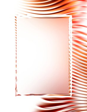 Soyut çerçeveli arkaplan. Renkli, canlı, dalgalı bir duvar kağıdı. Merkezi çerçeveli yaratıcı grafik 2d çizim. Dinamik şekilli modaya uygun sıvı örtüsü.