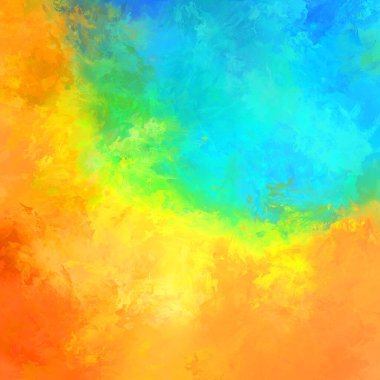 Boya darbeleri. 2D İllüstrasyon. Taranmış Boyalı Soyut Arkaplan. Fırça darbesi ile boyanmış. Modern sanat.