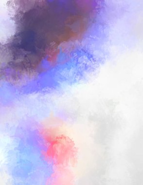 Sanatsal canlılık ve renkli duvar kağıdı. Taranmış Soyut Arkaplan. Fırça darbeli resim. 