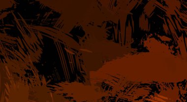 Sanatsal soyut arkaplan. Doku boyalı duvar kağıdı. Boya darbeleriyle yaratıcı bir illüstrasyon. Fırça desenli resim.