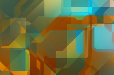 Dinamik bileşime sahip minimalist düz stil içinde modayı takip eden geometrik soyut arkaplan. 