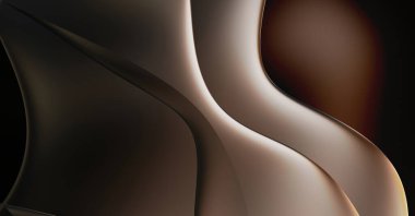 Soyut arkaplan. Değişken renk değişim dalgaları, dinamik hareketlerle. Işık dalgalarının neon renkli soyut tasarımı. Duvar kağıdı, afiş, arkaplan, kart, kitap illüstrasyonu, web sitesi.