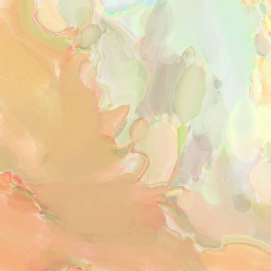 Çağdaş sanat. El işçiliğinin renkli dokusu. Modern resim. Yüzeyde suluboya vuruşlar. Sanatsal arkaplan resmi. Tablo üzerinde soyut resim. Fırça darbeleri. 