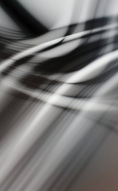 Soyut, enerjik bir arkaplan. Renkli, dalgalı duvar kâğıdı. Grafik çizimi. Üst üste gelen yumuşak dalgalı çizgiler.