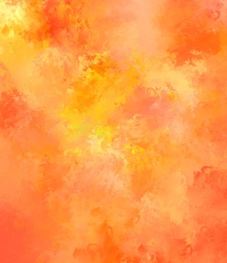 Renkli fırça darbelerinin 2D çizimi. Dekoratif desenli resim. canlı boya desenli arkaplan.