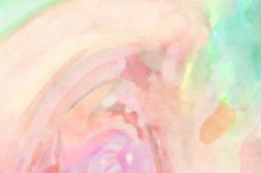 2D çizim. Sanatsal arkaplan resmi. Tablo üzerinde soyut resim. Çağdaş sanat. El yapımı resim. Renkli doku. Modern sanat eserleri. Yüzeyde suluboya fırça darbeleriyle boyama.