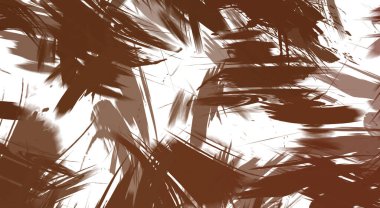 Renkli fırça darbelerinin soyut arkaplanı. fırçalanmış canlı duvar kağıdı. resmedilmiş sanat eseri. Eşsiz ve yaratıcı illüstrasyon.