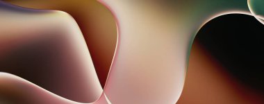 Soyut arkaplan. Değişken renk değişim dalgaları, dinamik hareketlerle. Işık dalgalarının neon renkli soyut tasarımı. Duvar kağıdı, afiş, arkaplan, kart, kitap illüstrasyonu, web sitesi.