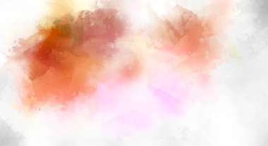 Renkli fırça darbelerinin 2D çizimi. Dekoratif desenli resim. canlı boya desenli arkaplan.