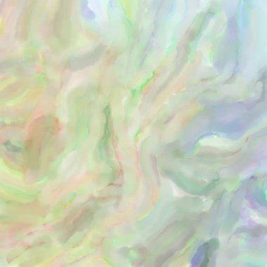 Pastel renklerde suluboya resim. Poster, duvar sanatı, afiş, kart, kitap kapağı ya da ambalaj için rahatlatıcı kompozisyonun yumuşak renkli çizimi. Modern fırça darbeleri resim.