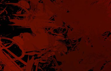 Sanatsal soyut arkaplan. Doku boyalı duvar kağıdı. Boya darbeleriyle yaratıcı bir illüstrasyon. Fırça desenli resim.