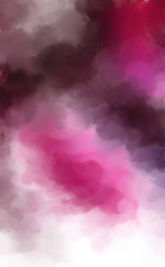 Soyut doku. Yüzeyde etkileyici el yapımı suluboya. Suluboya fırça darbeleri. Modern sanat. Çok renkli arkaplan. Çağdaş duvar sanatı. Renkli bir fon. 2d illüstrasyon.