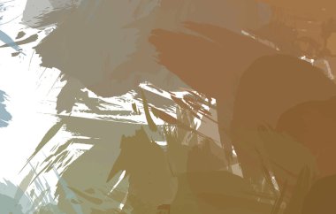 Sanatsal soyut arkaplan. Doku boyalı duvar kağıdı. Boya darbeleriyle yaratıcı bir illüstrasyon. Fırça desenli resim.