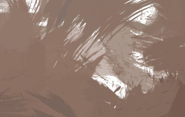 Renkli fırça darbelerinin 2B çizimi. Dekoratif doku resmi. Canlı boya desenli arka plan. Kaotik fırça darbeleri resim.