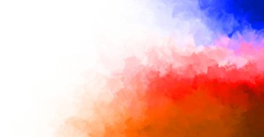 Renkli fırça darbelerinin soyut arkaplanı. fırçalanmış canlı duvar kağıdı. resmedilmiş sanat eseri. Eşsiz ve yaratıcı illüstrasyon.