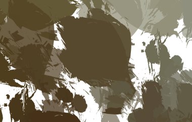 Sanatsal soyut arkaplan. Doku boyalı duvar kağıdı. Boya darbeleriyle yaratıcı bir illüstrasyon. Fırça desenli resim.