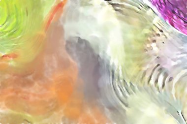 Modern sanat. Renkli çağdaş sanat eserleri. Renkli boya darbeleri. Soyut arkaplanda fırça darbeleri. fırça boyası.