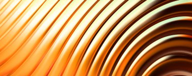 Soyut arkaplan. Renkli dalgalı yansıtıcı duvar kağıdı. Duvar kağıdı, afiş, arkaplan, kart, kitap kapağı veya web sitesi için grafiksel resimleme.