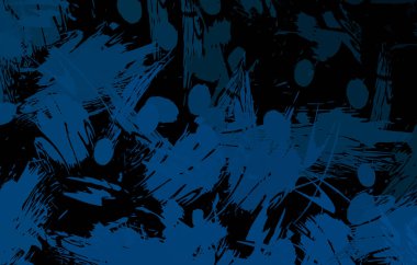 Vahşi fırça darbeleriyle yaratıcı soyut resim. Artistik fırça darbeleriyle donatılmış. Renkli ve canlı bir tasvir. Boyalı sanat.