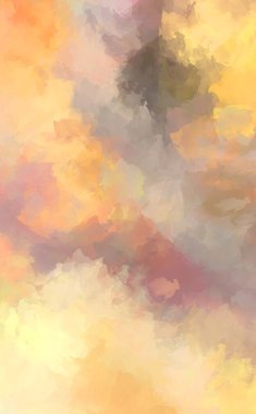 Modern sanat. Taranmış Boyalı Soyut Arkaplan. Fırça darbesi ile boyanmış. Boya darbeleri. 2B Görüntü.