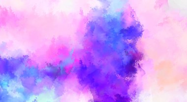 Sanatsal canlılık ve renkli duvar kağıdı. Taranmış Soyut Arkaplan. Fırça darbeli resim. 