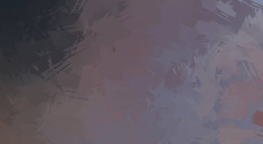 Vahşi fırça darbeleri. Taranmış Boyalı Soyut Arkaplan. Fırça darbesi ile boyanmış. Boya darbeleri. 2B Görüntü.