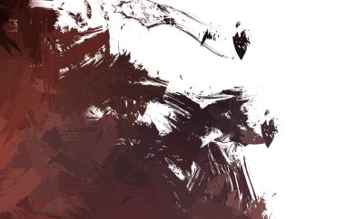 Soyut arkaplan. Farklı renk desenli grafiksel illüstrasyon.