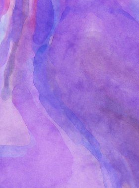 Pastel renklerde suluboya resim. Poster, duvar sanatı, afiş, kart, kitap kapağı ya da ambalaj için rahatlatıcı kompozisyonun yumuşak renkli çizimi. Modern fırça darbeleri resim.