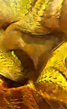 Modern sanat. Renkli çağdaş sanat eserleri. Renkli boya darbeleri. Soyut arkaplanda fırça darbeleri. fırça boyası.