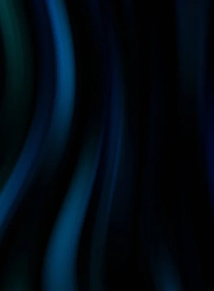 Kleurrijke Gladde Lijnen Zwarte Achtergrond Vloeibare Vloeibare Levendige Kleurgolven Stromen — Stockfoto
