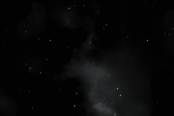 Campo Estelar Espacio Galaxia Con Nebulosa Colorida Fondo Ciencia Ficción — Foto de Stock