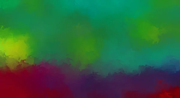 Renkli Fırça Darbelerinin Soyut Arkaplanı Fırçalanmış Canlı Duvar Kağıdı Resmedilmiş — Stok fotoğraf