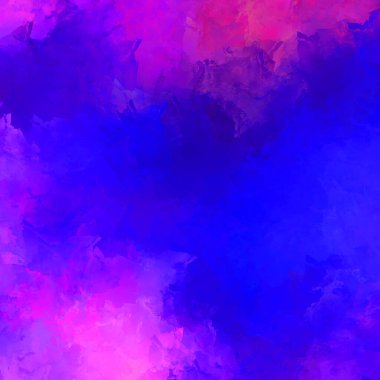 Duvar sanatı Eşsiz ve yaratıcı illüstrasyon. Fırça darbesi ile boyanmış. Renkli fırça darbelerinin soyut arkaplanı. Fırçalanmış canlı duvar kâğıdı. Boyalı sanatsal yaratım.