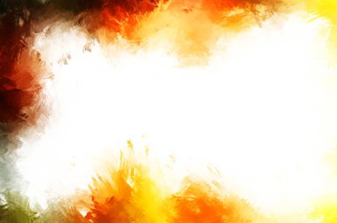 Modern sanat. Taranmış Boyalı Soyut Arkaplan. Fırça darbesi ile boyanmış. Boya darbeleri. 2B Görüntü