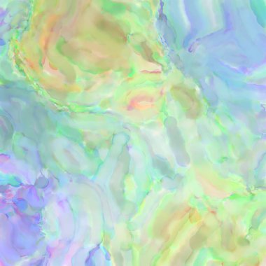 El yapımı sürreal soyut desenli suluboya. Modern sanatsal resim. 2D çizim. Arkaplan boyası karışımı. Yaratıcı duvar sanatı. Çağdaş sanat.