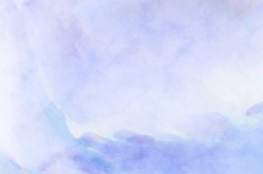 Alkol mürekkebini andıran rahatlatıcı fırça darbelerinin modern resmi. Poster, duvar sanatı, afiş, kart, kitap kapağı veya ambalaj için pastel renkli suluboya resim.