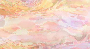 Taranmış Boyalı Soyut Arkaplan. Fırça darbesi ile boyanmış. Boya darbeleri. 2B Görüntü.