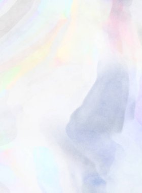 Yumuşak suluboya duvar kağıdı. Hafifçe fırçalanmış renkleri olan sanatsal bir resim. Pastel renkler arkaplana dokunmuş. Soyut duvar sanatı..