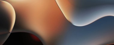 Soyut arkaplan. Değişken renk değişim dalgaları, dinamik hareketlerle. Işık dalgalarının neon renkli soyut tasarımı. Duvar kağıdı, afiş, arkaplan, kart, kitap illüstrasyonu, web sitesi.