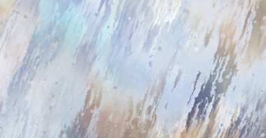 Yaratıcı soyut resim. Artistik fırça darbeleriyle donatılmış. Renkli ve canlı bir illüstrasyon. boyalı sanat.