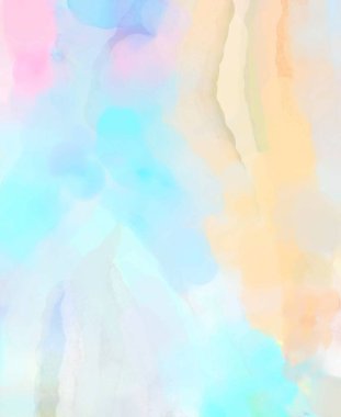 Taranmış Boyalı Soyut Arkaplan. Fırça darbesi ile boyanmış. Boya darbeleri. 2B Görüntü.