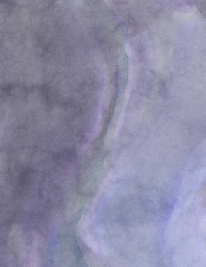 Alkol mürekkebini andıran rahatlatıcı fırça darbelerinin modern resmi. Poster, duvar sanatı, afiş, kart, kitap kapağı veya ambalaj için pastel renkli suluboya resim.