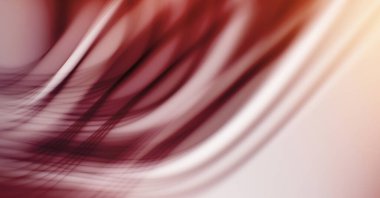 Soyut, enerjik bir arkaplan. Renkli, dalgalı duvar kâğıdı. Grafik çizimi. Üst üste gelen yumuşak dalgalı çizgiler.