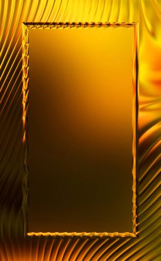 Soyut çerçeveli arkaplan. Renkli, canlı, dalgalı bir duvar kağıdı. Merkezi çerçeveli yaratıcı grafik 2d çizim. Dinamik şekilli modaya uygun sıvı örtüsü.