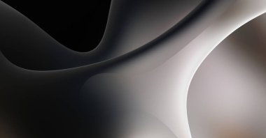 Soyut arkaplan. Değişken renk değişim dalgaları, dinamik hareketlerle. Işık dalgalarının neon renkli soyut tasarımı. Duvar kağıdı, afiş, arkaplan, kart, kitap illüstrasyonu, web sitesi.